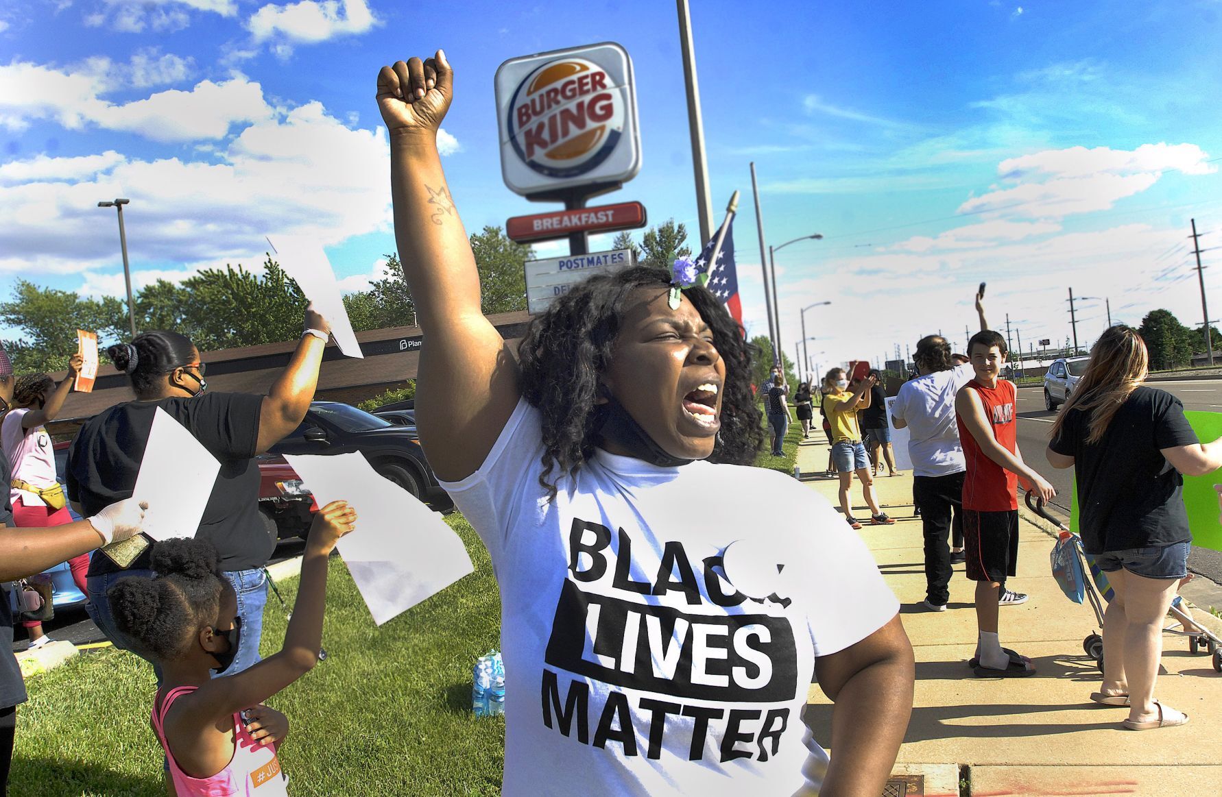 Black Lives Matter protest